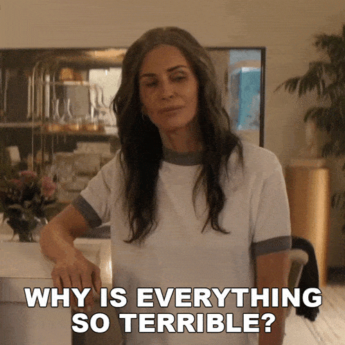 Why Is Everything So Terrible Pat GIF - Why Is Everything So Terrible Pat Patricia Phelps GIFs