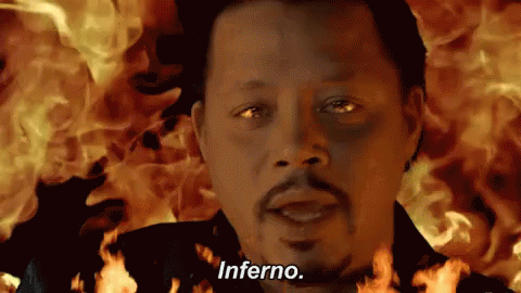 Here Comes The Heat GIF - Inferno Lucious Terrence Howard GIFs