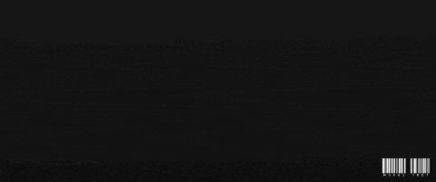 a white glowing stripe with a barcode on the bottom