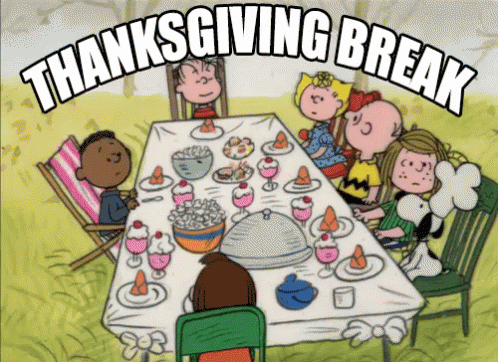 Thanksgiving Break GIF - Peanuts GIFs