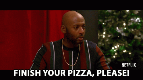 Finish Your Pizza Please GIF - Finish Your Pizza Please Eat GIFs