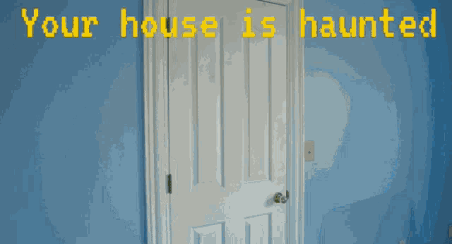 Your House Is Haunted Haunted GIF - Your House Is Haunted Haunted Shadow Figure GIFs