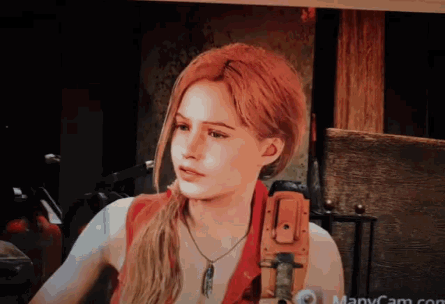 Claire Redfield Resident Evil2 GIF - Claire Redfield Resident Evil2 Sad GIFs