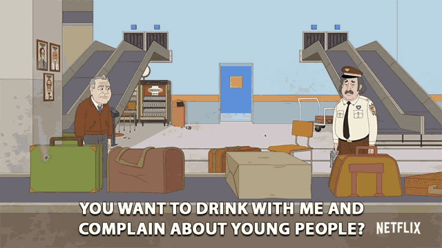 You Want To Drink With Me And Complain About Young People William Murphy GIF - You Want To Drink With Me And Complain About Young People William Murphy F Is For Family GIFs