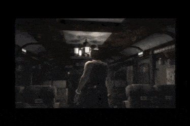 a man in a tank top talks to another man in a video game