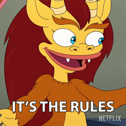 Its The Rules Connie Lacienega GIF - Its The Rules Connie Lacienega Big Mouth GIFs