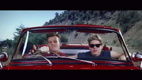 Omg I Wanna Be In A Car With Them GIF - Kiss You One Direction Car GIFs