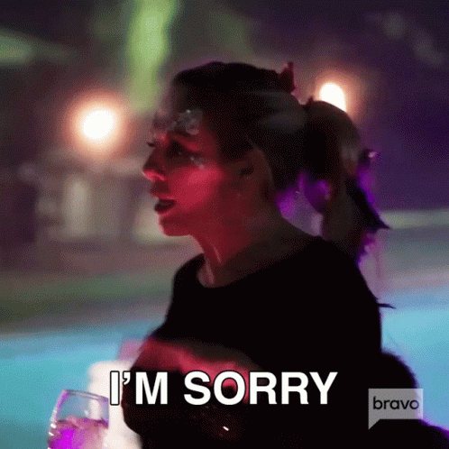 M Sorry Real Housewives Of New York GIF - M Sorry Real Housewives Of New York I Apologize GIFs