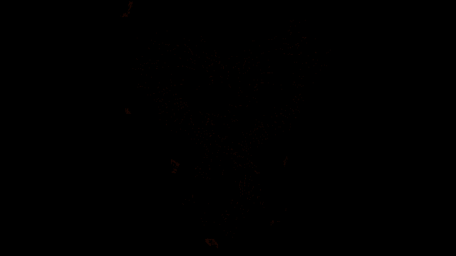 a drawing of a phoenix with its wings outstretched on a black background