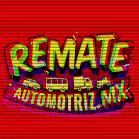 remate automotriz mx is written on a red background