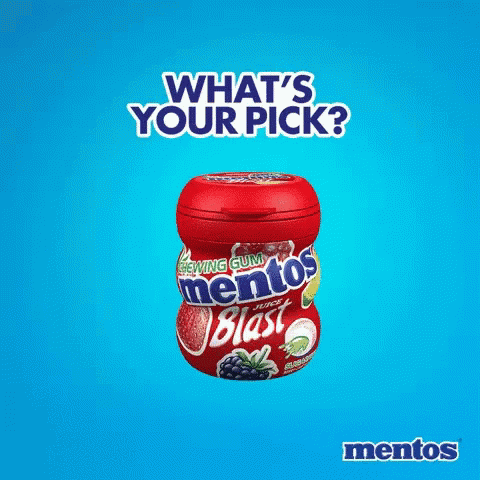 Mentos Flavors GIF - Mentos Flavors Whats Your Pick GIFs