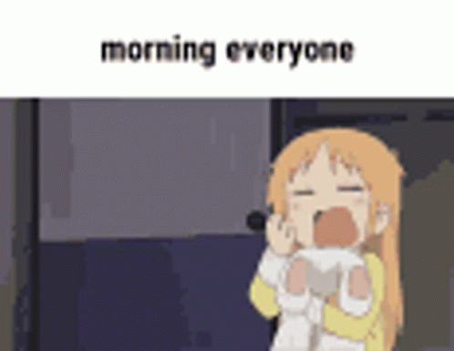 Anime Morning GIF