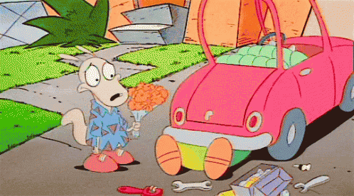 Rocko Rockosmodernlife GIF - Rocko Rockosmodernlife Flowers For You GIFs