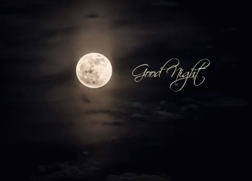 Good Night Full Moon GIF - Good Night Full Moon GIFs