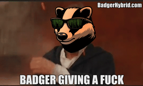 Badger Badger Hybrid GIF - Badger Badger Hybrid Badgerhybrid GIFs