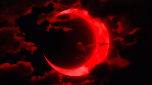 Moon Red GIF - Moon Red Scary GIFs