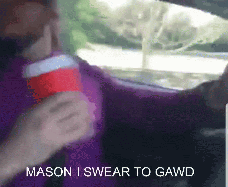 Mason Swear To Gawd GIF - Mason Swear To Gawd Shout GIFs