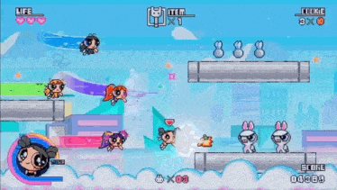 a video game with a score of 05168