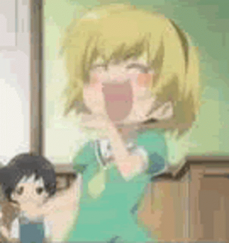 Satoko Anime Laugh GIF - Satoko Anime Laugh Dahliabunni GIFs