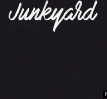 a black background with the words junkyard motherfuckin dogs