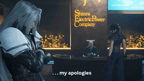 My Apologies My Apologies Sephiroth GIF - My Apologies My Apologies Sephiroth Sorry GIFs