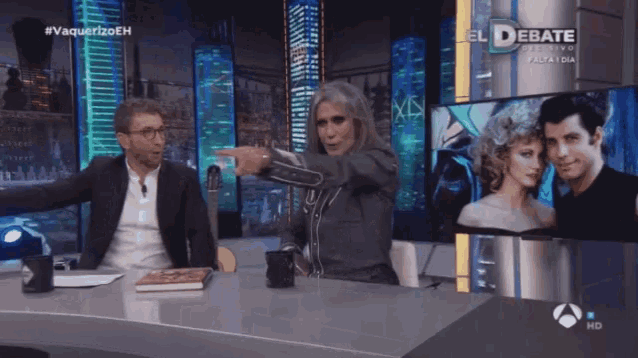 a tv show called el debate is being shown