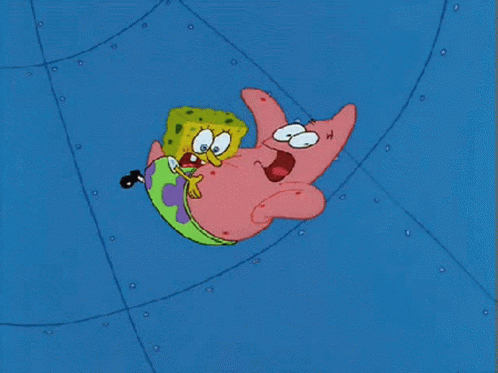 Spongebob Squarepants Falling Down GIF - Spongebob Squarepants Falling Down Patrick Star GIFs