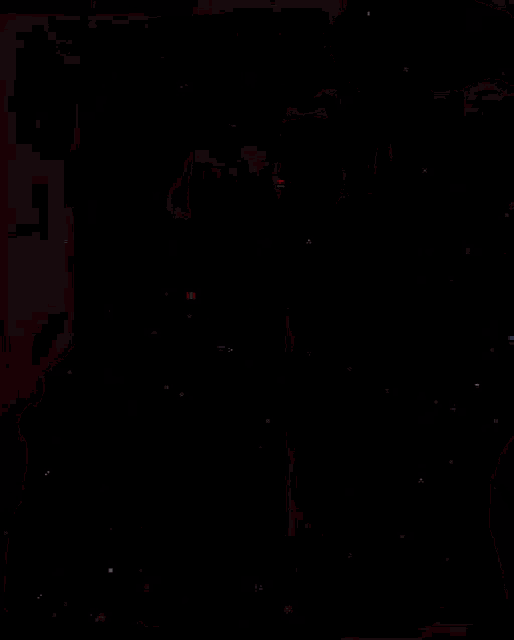 a computer generated image of a glowing object in a dark room
