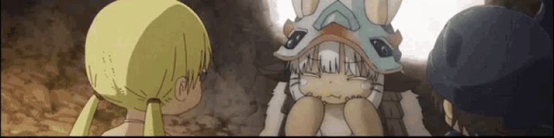 a group of anime characters are standing next to each other including one wearing a mask