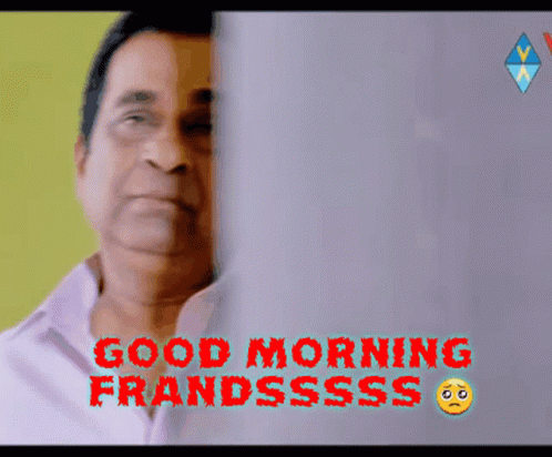 Brahmanandam Good GIF - Brahmanandam Good Morning GIFs