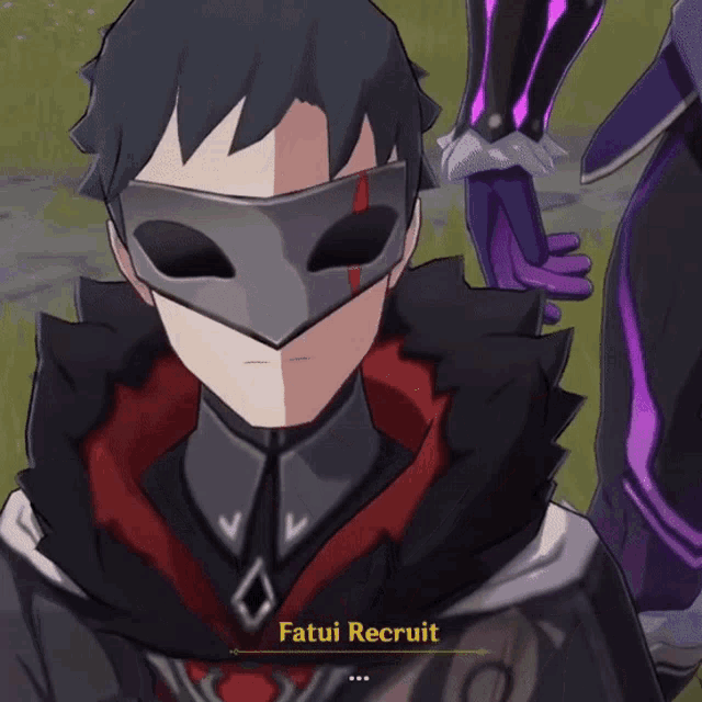 fatui recruit is a character in a game