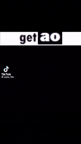 a tiktok video of a person 's feet with the words " get ao " on the bottom