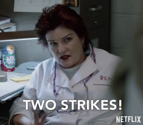 Two Strikes Dont Mess Up GIF - Two Strikes Dont Mess Up Be Careful GIFs