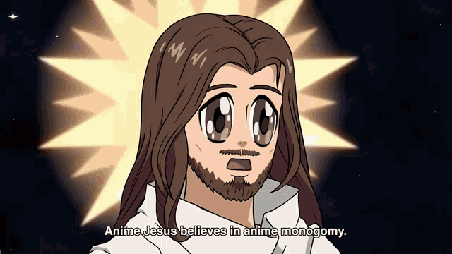 Anime Jesus GIF - Anime Jesus Griefer GIFs