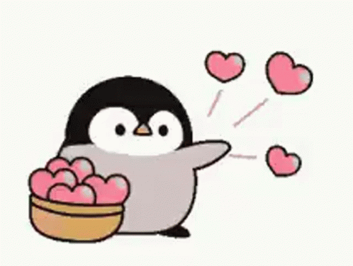 Penguin Love GIF