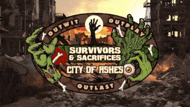 an advertisement for survivors and sacrifices city of ashes