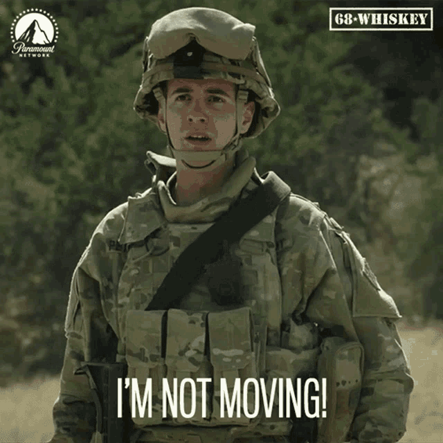 Im Not Moving Nicholas Coombe GIF - Im Not Moving Nicholas Coombe Anthony Petrocelli GIFs