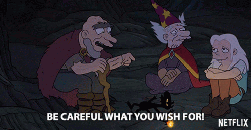 Be Careful What You Wish For Scold GIF - Be Careful What You Wish For Scold Call Out GIFs