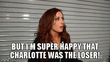 Becky Lynch Super Happy GIF - Becky Lynch Super Happy Charlotte Flair GIFs