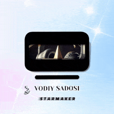 a voday sadosi starmaker logo with headphones and a gold star