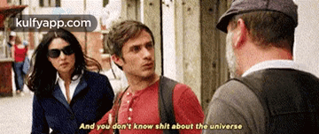 And You Don'T Know Shit About The Universe.Gif GIF - And You Don'T Know Shit About The Universe Mozart In-the-jungle Gael Garcia-bernal GIFs