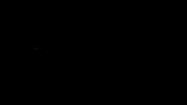 a man in a black robe is doing a martial arts pose