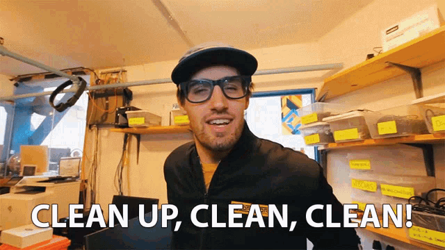 Clean Up Clint GIF - Clean Up Clean Clint GIFs