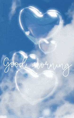 Good Morning Images New 2023 Blue Sky GIF - Good Morning Images New 2023 Blue Sky Hearts GIFs