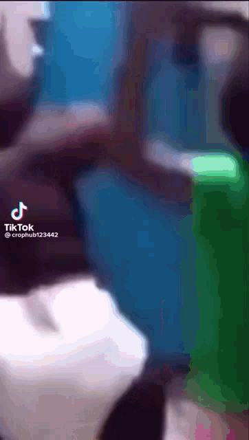 a tiktok video of a person dancing with the hashtag cropnub12342