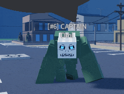 a cartoon character with the name captain written on it
