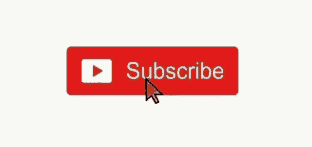 a subscribe button on a white background with a cursor pointing at it .