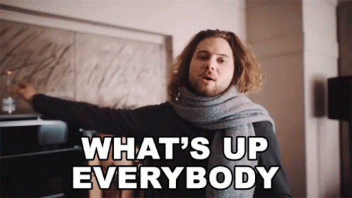 Whats Up Everybody Philipp Dausch GIF - Whats Up Everybody Philipp Dausch Milky Chance GIFs