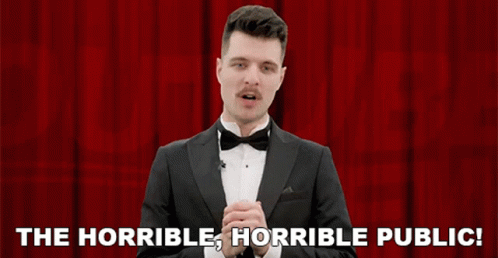 The Horrible Horrible Public Benedict Townsend GIF - The Horrible Horrible Public Benedict Townsend Youtuber News GIFs