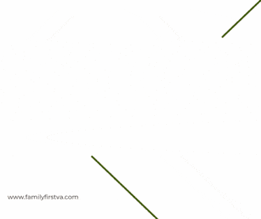 a poster for family first psychological services shows a woman sitting on a couch
